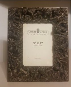 Bronze Monkey Safari Picture Frame 