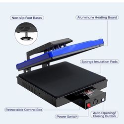 Brand New 15 x 15 commercial heat press for $160
