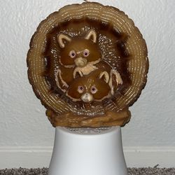 Raccoon Candle 
