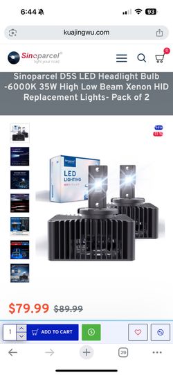 Xenon Headlight Bulbs