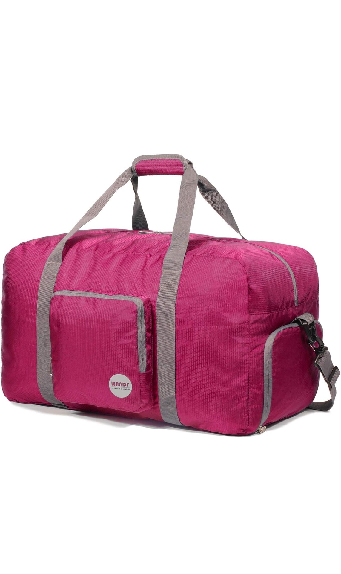 Foldable Duffle Bag (Fuchsia 36” / 120L)