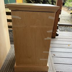 Wooden Nightstand / End Table