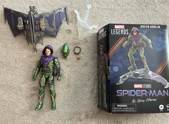 Marvel legends green goblin no way home complete with box new condition