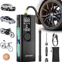 Airmoto Tire Inflator Portable Air Compressor