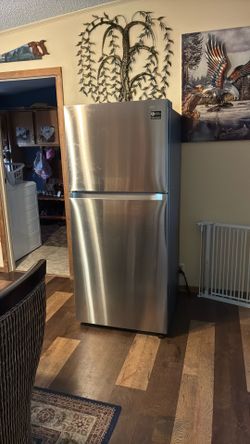 Samsung 15.6 cu. ft. Freezer Refrigerator Stainless Steel