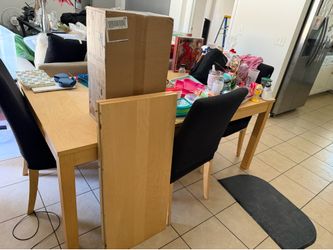 Kitchen Table and Shelf