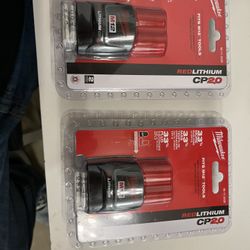 Milwaukee 2.0 Batteries 