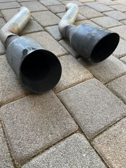 Black Exhaust Tips