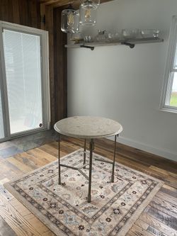 Marble table