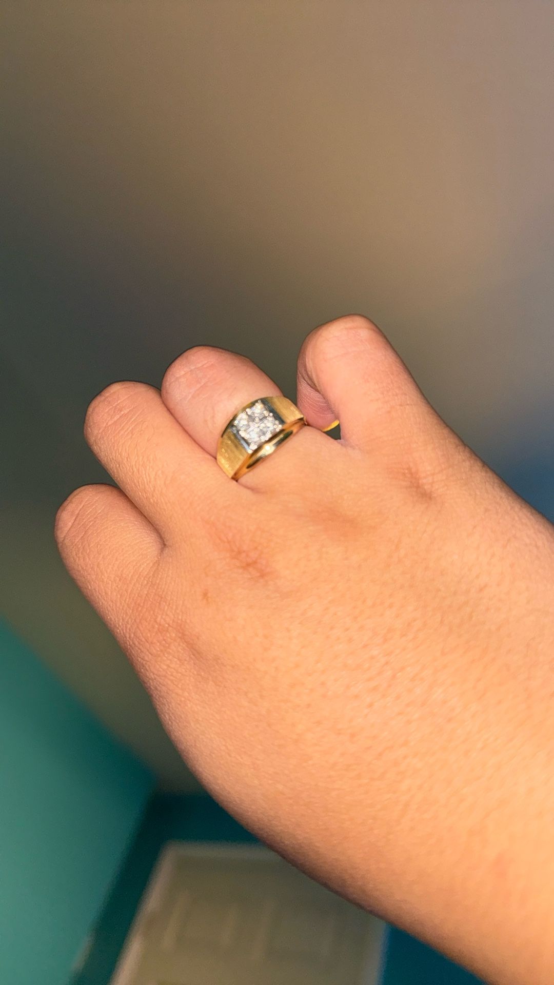 14k gold men’s ring
