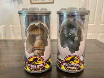 Lost World Jurassic Park Hatchlings - T-Rex & Triceratops