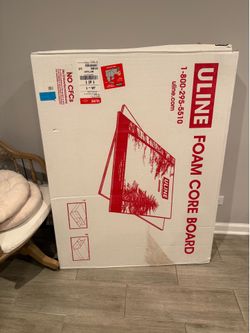 Black Foam Core Board - 36” × 48” × 3/16”
