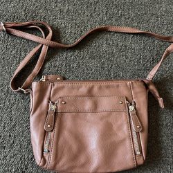 Brown Crossbody. Width Is Like 1 Inch.