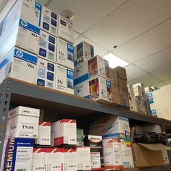 Lot Of 400 Compatible And OEM Toner Cartridges