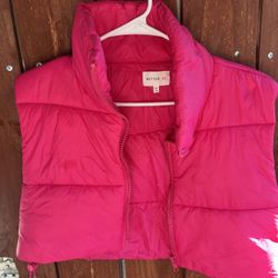 Hot Pink Puffer Jacket 