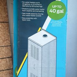 24  And 30 Water Heater  Enclosure $200 Each 