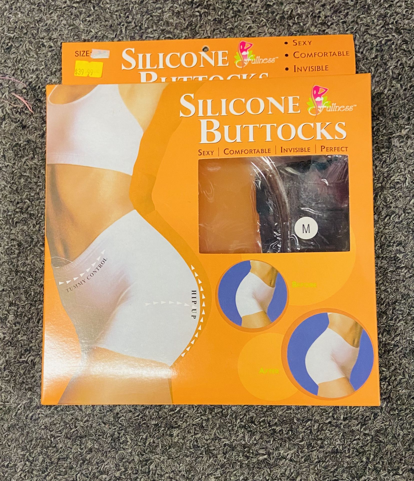 Silicon Boutique all sizes available to color, black and beige