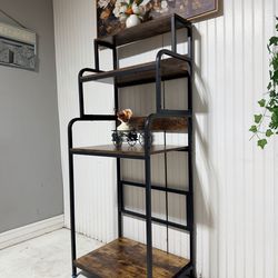 Buffet table, coffee bar station, kitchen organizer,  Microwave cabinet