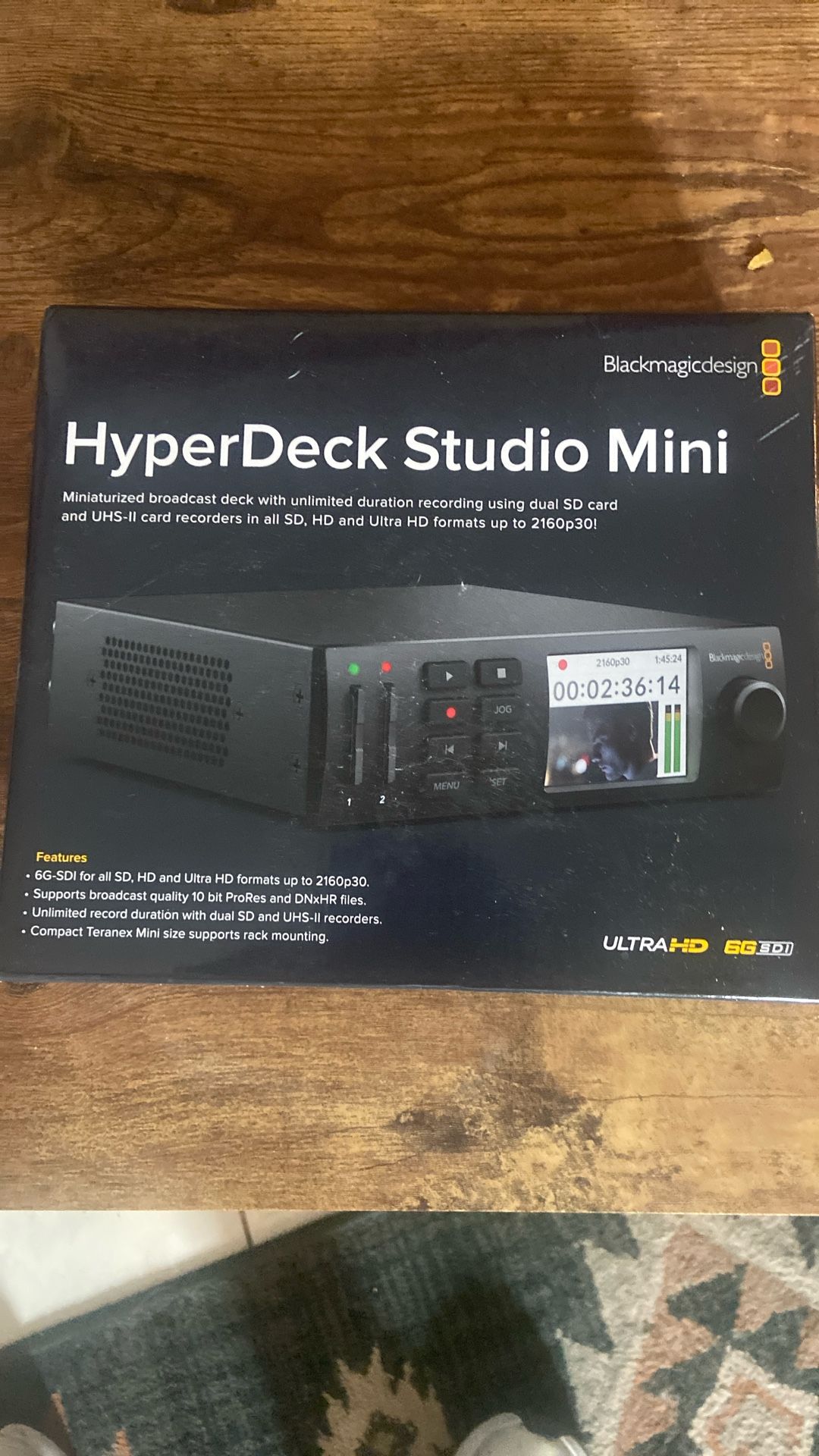 HyperDeck Studio Mini - Professional Broadcast Deck