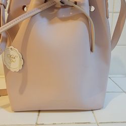 Mansur Gavriel Light Pink Mini Mini Bucket Bag