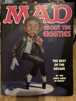 MAD About The 80s soft cover collectible book RARE