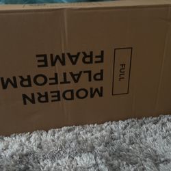 Bed Frame modern platform (size Full)