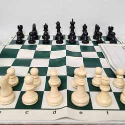 Tournament Chess Set with Digital Chess Clock Timer