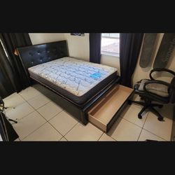 Queen Complete Bed With Mattress Only $399 Full Size $380