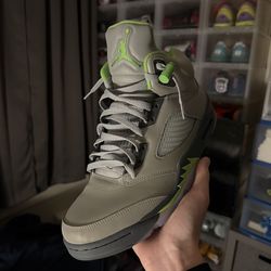 jordan 5 green bean size 11.5 worn once