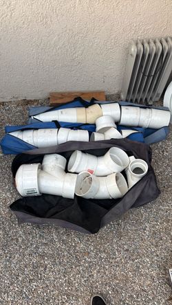 Pool pvc piping mixed lot 5-8 inch pieces 18