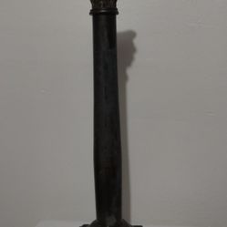 VINTAGE EMPIRE BRONZE LION PAW CANDLESTICK 15"16"×5"×5"