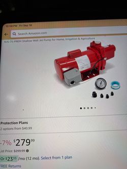 Cast iron jet pump ,NEW,