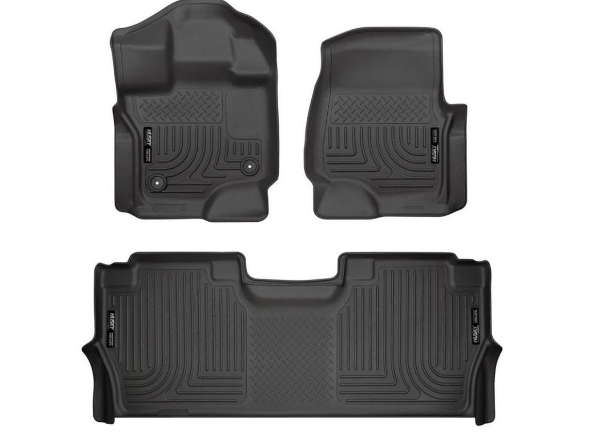 New - Husky All Weather Mats 15-24 Ford F150 Super Crew