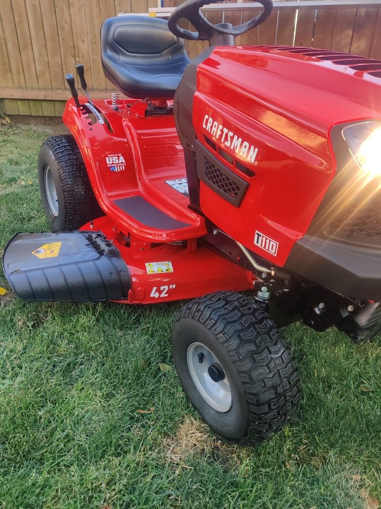 T110 Riding Mower