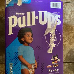 Huggies Pull Ups Size 3T-4T, 70 Count 