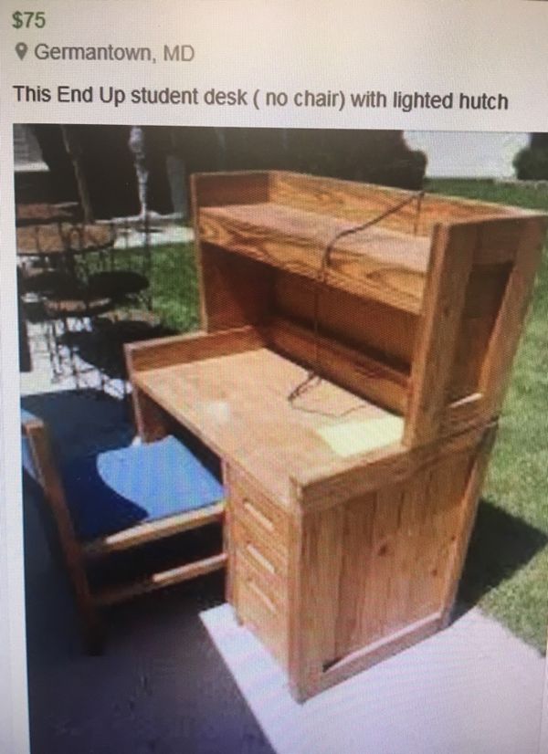 This End Up Student Desk For Sale In Germantown Md Offerup
