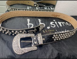 Bb Simon Belt Lavasan Size 34 NWT