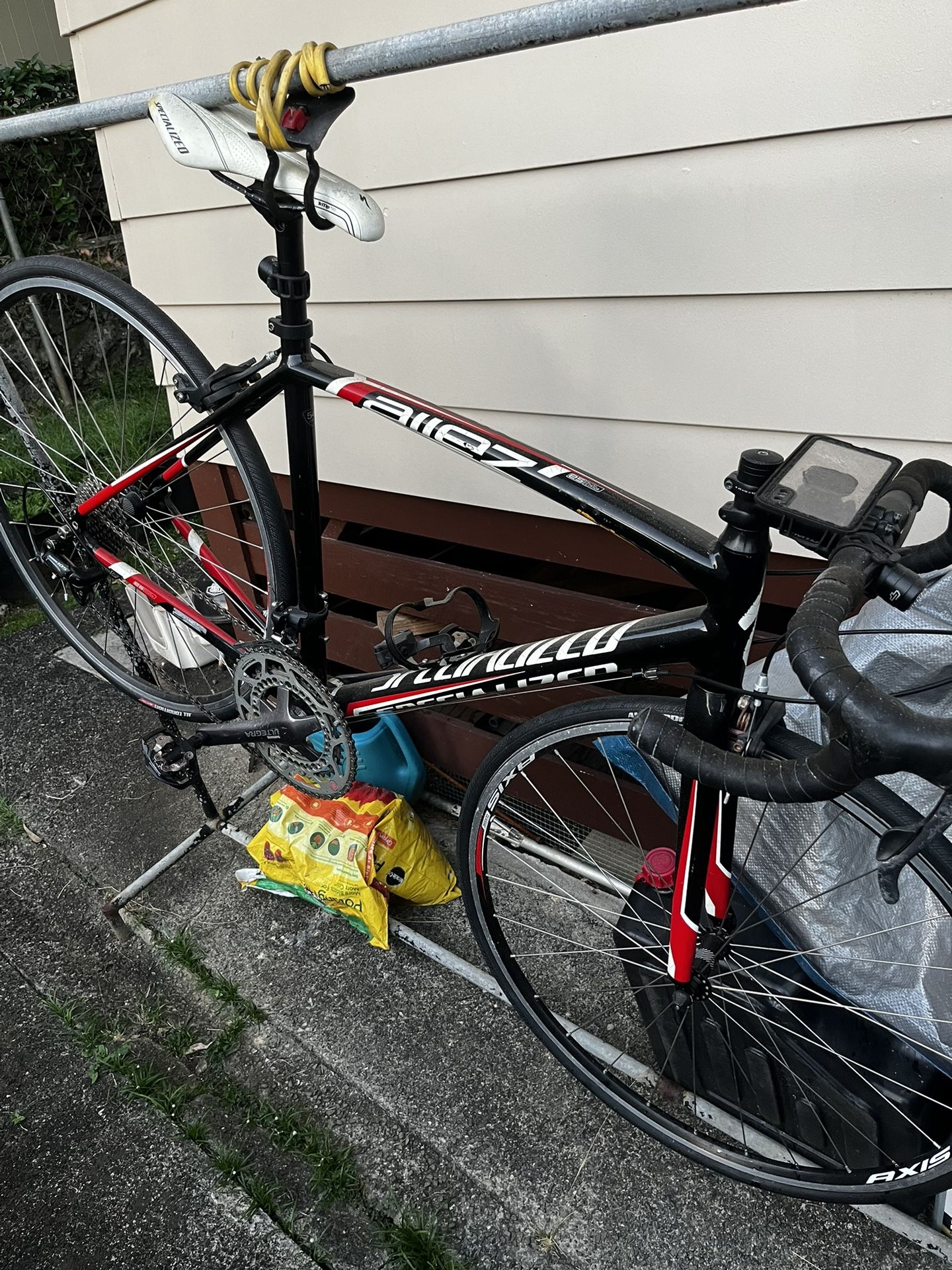 Specialized Allez Road Bike With Rack