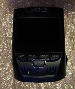 Rexing V1 - 4K Ultra HD Car Dash Cam 2.4" LCD Screen, Wi-Fi, 170° Wide Angle Das