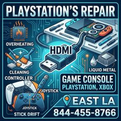 Playstation XBOX >> Repair (No Display) HDMI