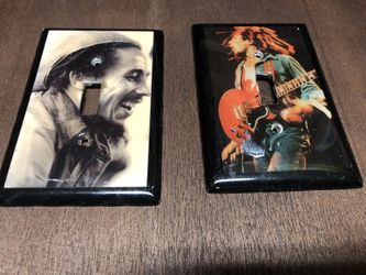 Bob Marley Light switch Covers