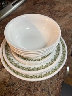 Vintage plate bowl saucer set
