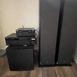 Sony And Polk Stand Speaker