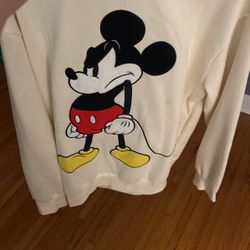Aeropostale micky mouse crewneck sweater 
