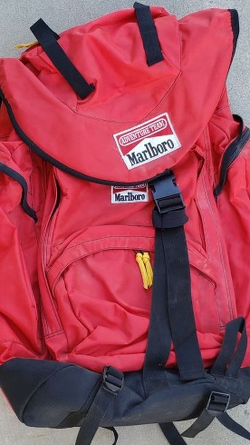 Marlboro Vintage HIKING BACKPACK Adventure Team *PICKUP TODAY*