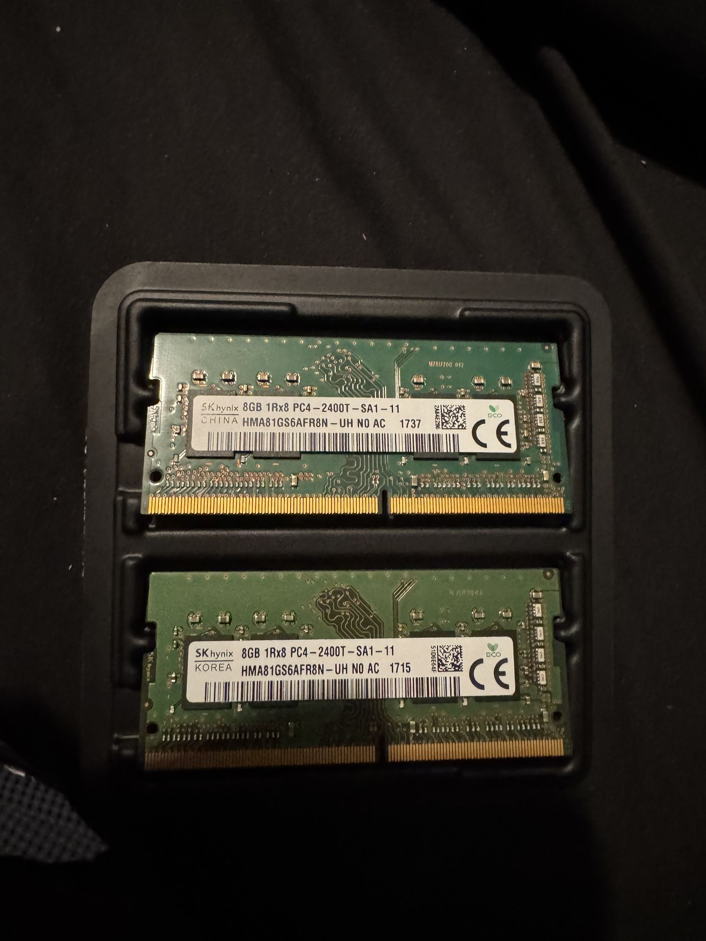 SK Hynix 16GB (2x8GB) DDR4 Laptop RAM 2400T PC4-19200S