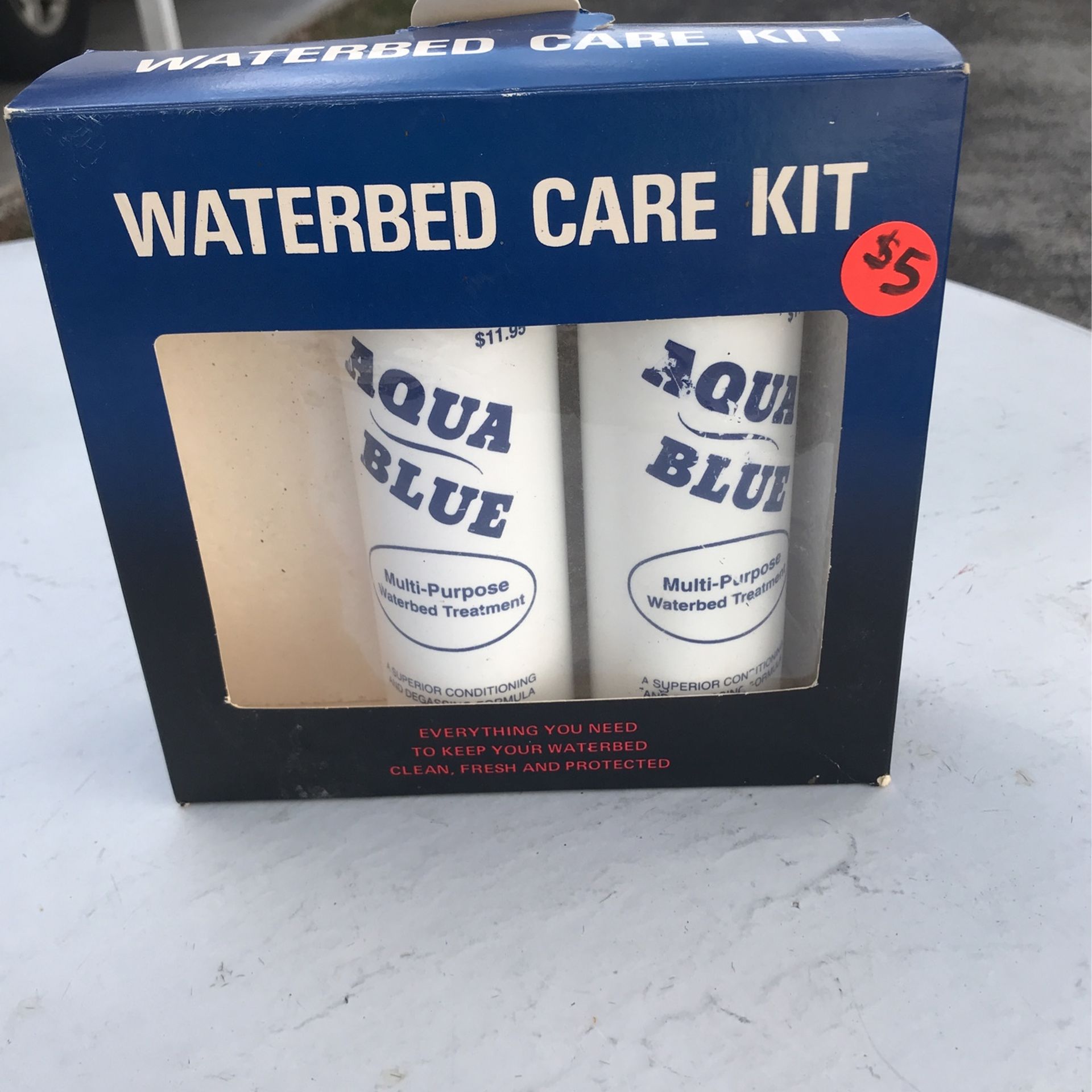 FREE Waterbed Care Solution - Two 8 oz Bottles