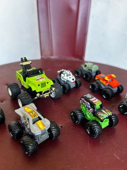 🚙 Toy Monster Truck Lot, 9 Pieces - $15