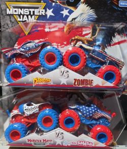 Stars n Stripes Monster Jam Trucks