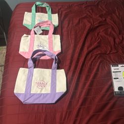 Trader Joes mini tote bag lot